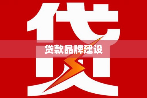 西盟贷款品牌建设