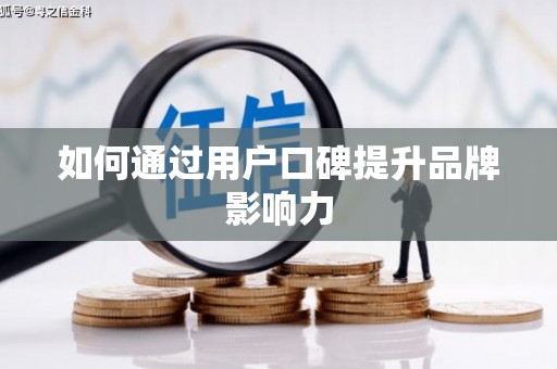 西盟如何通过用户口碑提升品牌影响力