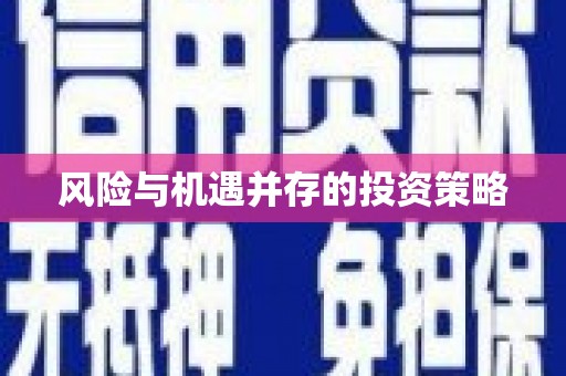 西盟风险与机遇并存的投资策略