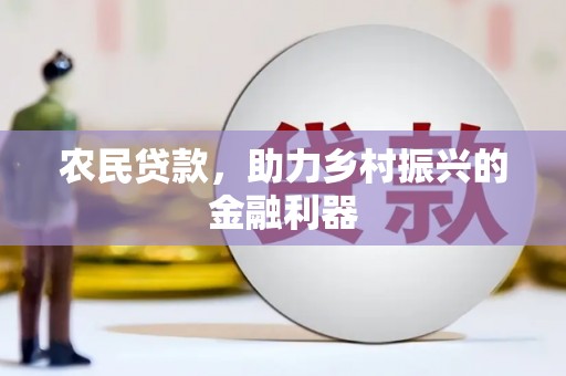 西盟农民贷款，助力乡村振兴的金融利器