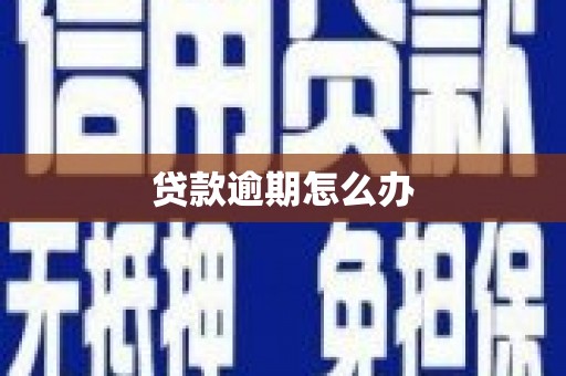 西盟贷款逾期怎么办