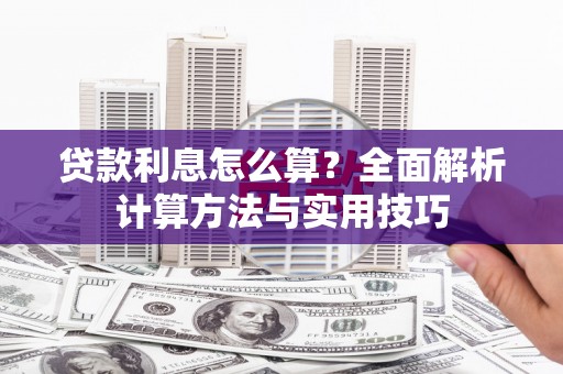 西盟贷款利息怎么算？全面解析计算方法与实用技巧