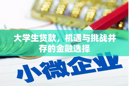 西盟大学生贷款，机遇与挑战并存的金融选择