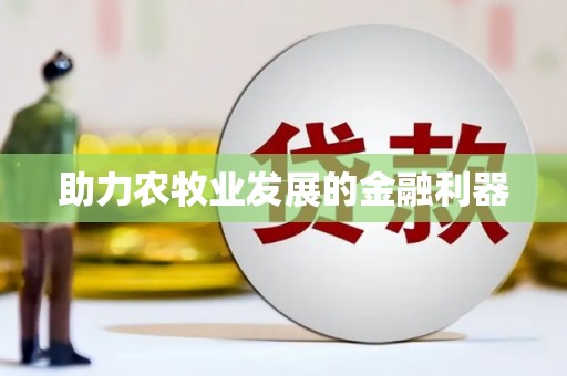西盟助力农牧业发展的金融利器