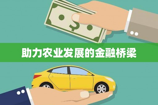 西盟助力农业发展的金融桥梁